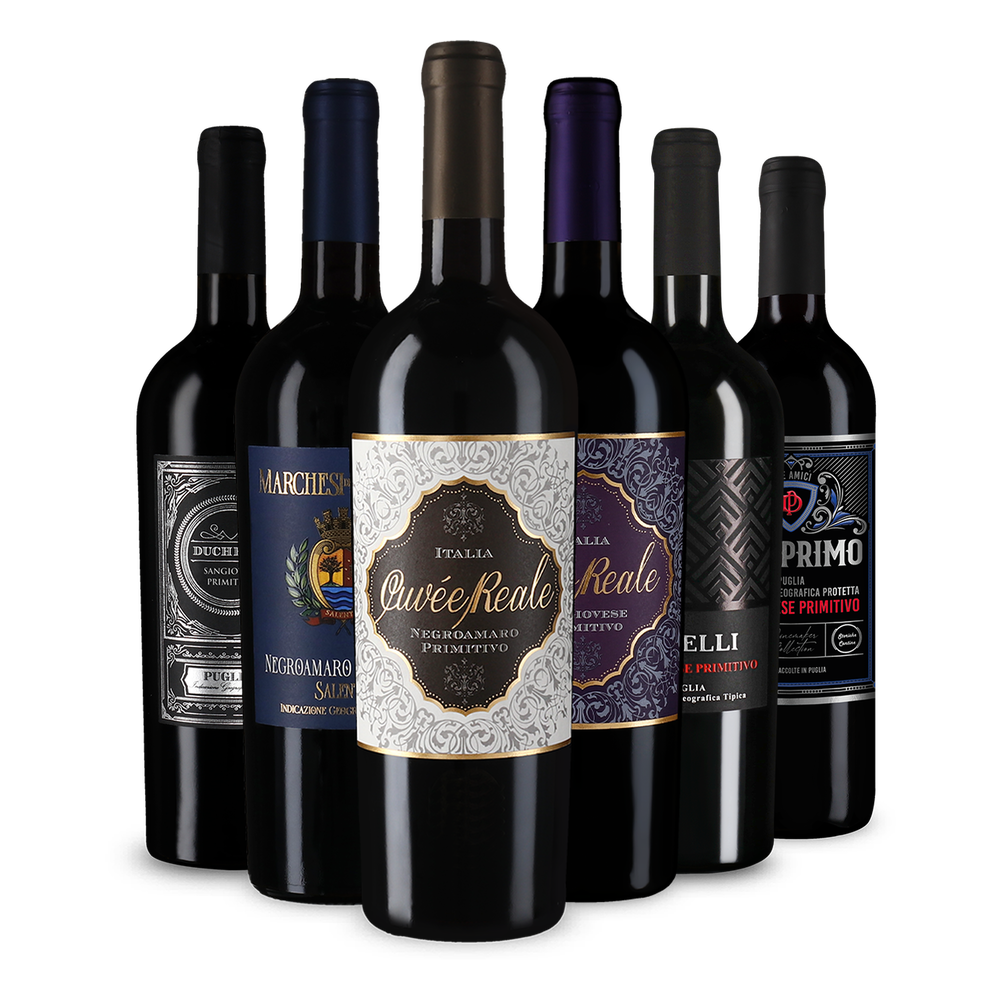 6x1 primitivo des Pouilles pour l'automne