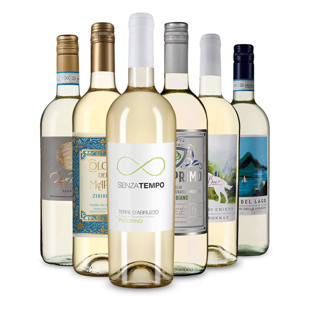 6x1 Bella Italia : nos recommandations de vins blancs