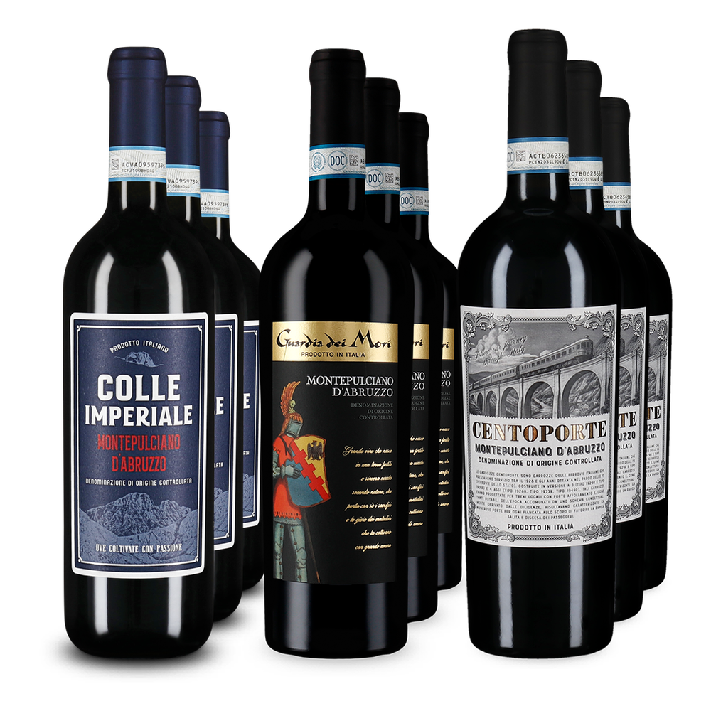 3x3 montepulciano d'Abruzzo : vin rouge pour les journées fraîches