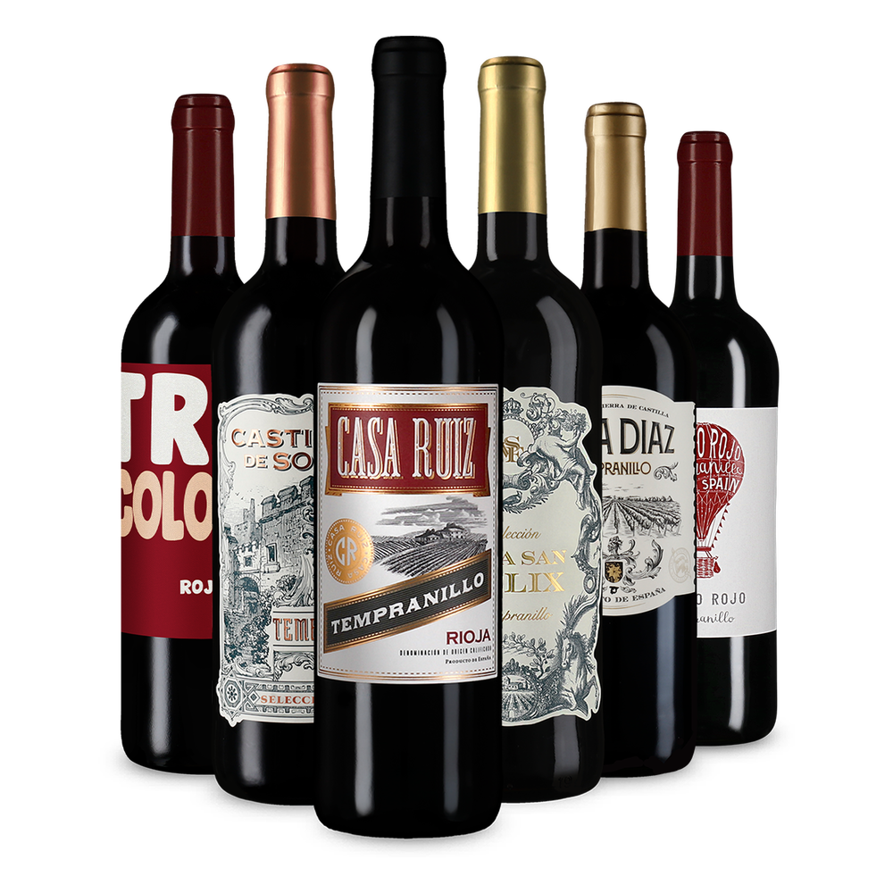 6x1 tempranillo : rouges espagnols