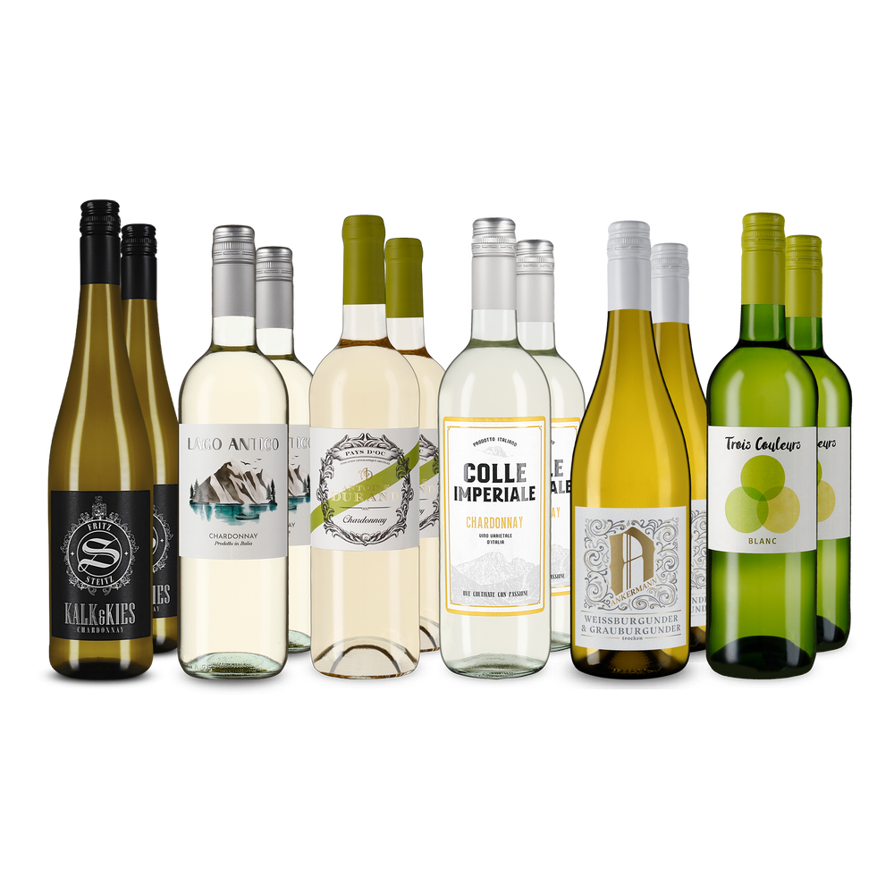 6x2 vins blancs recommandés pour l'automne