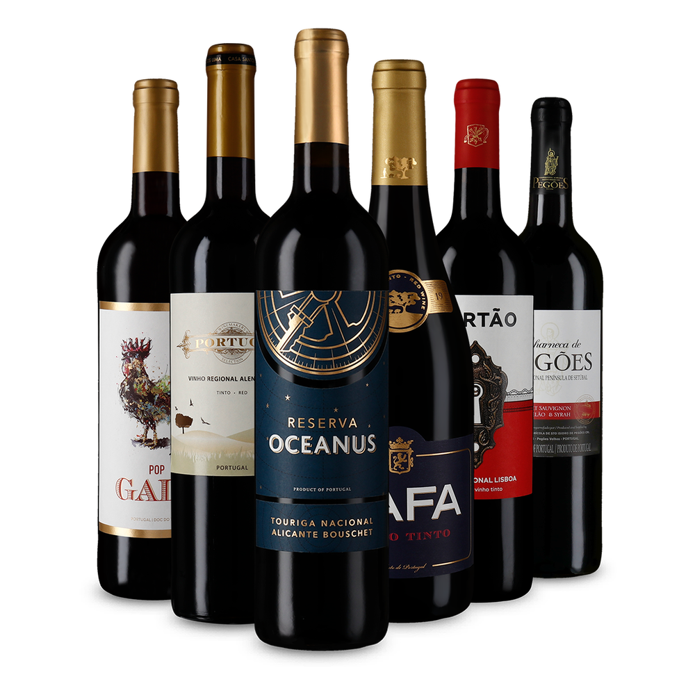 6x1 Vins rouges du Portugal : pépites méconnues à prix avantageux