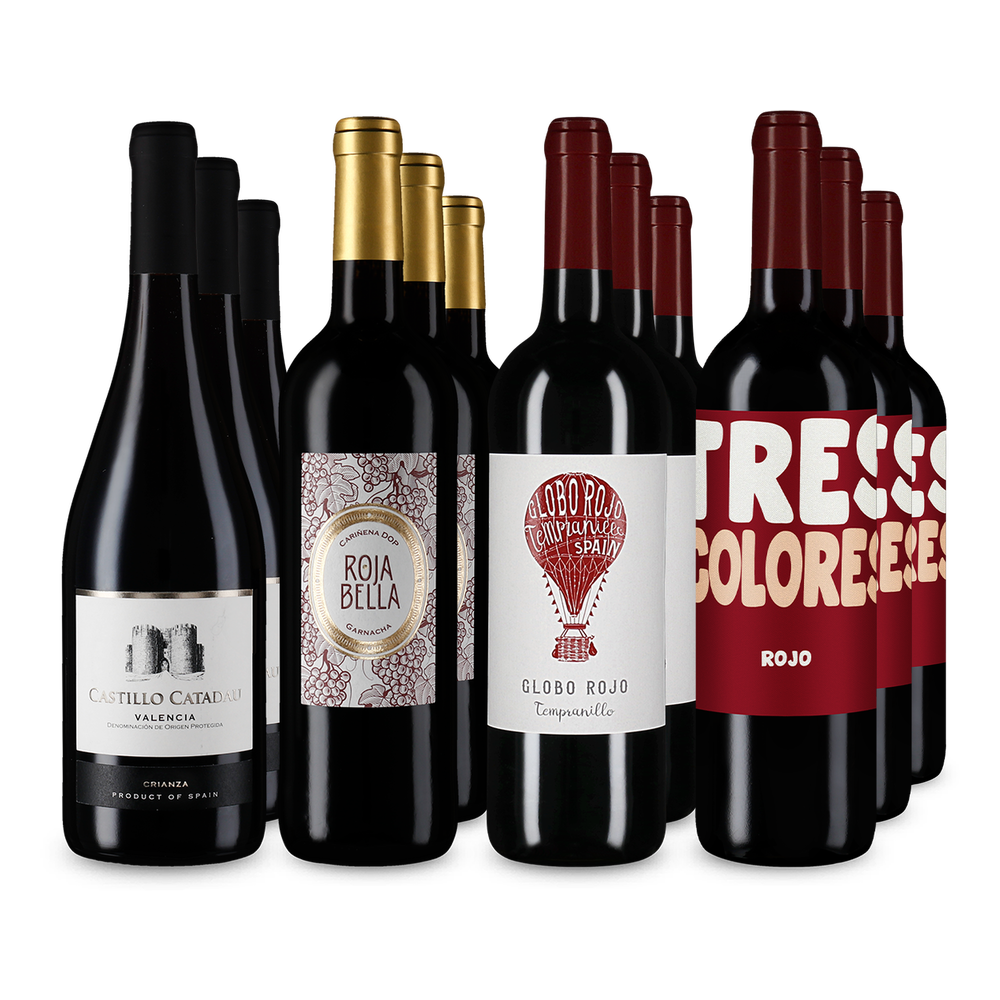 4x3 Les vins remarquables d'Espagne à prix avantageux