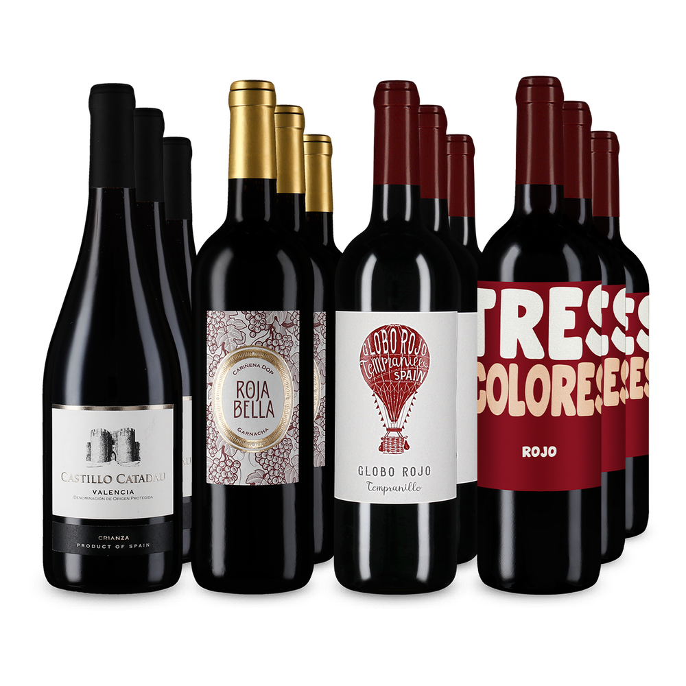 4x3 Les vins remarquables d'Espagne à prix avantageux