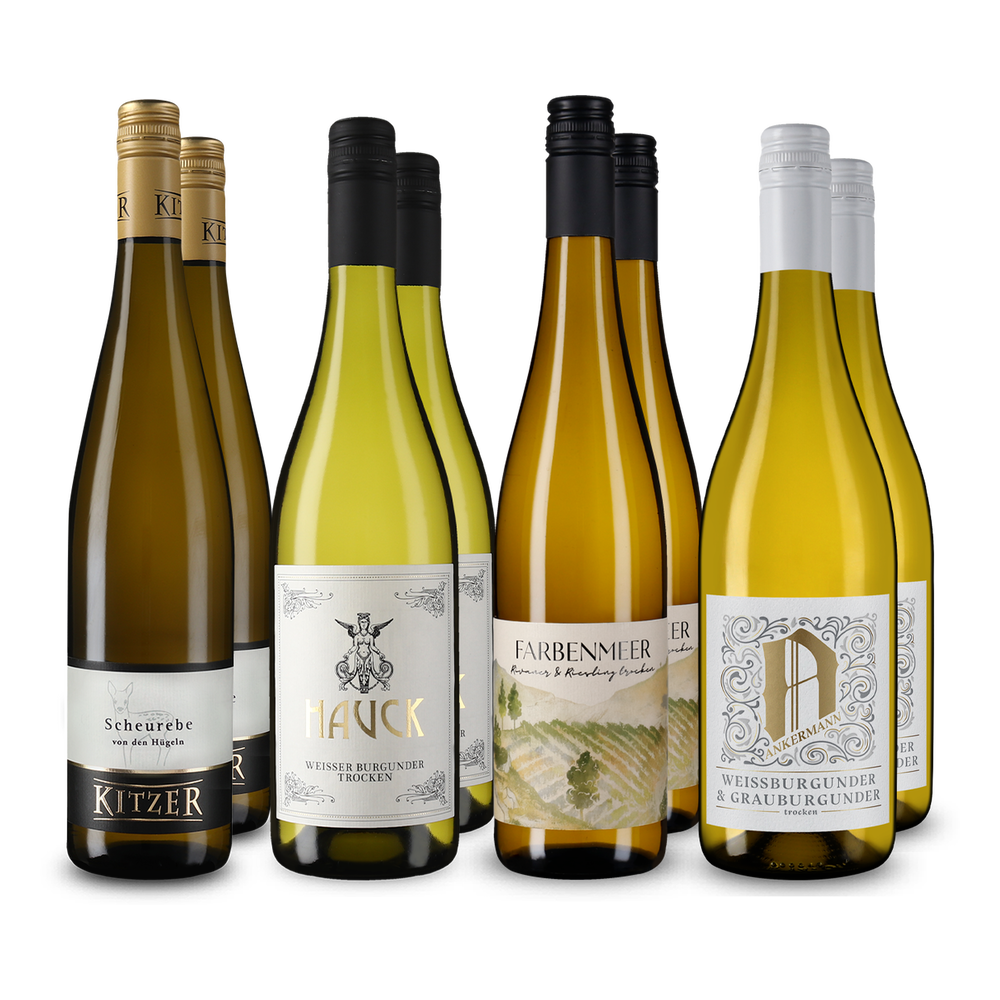 4x2 Notre sélection : la diversité des vins blancs allemands