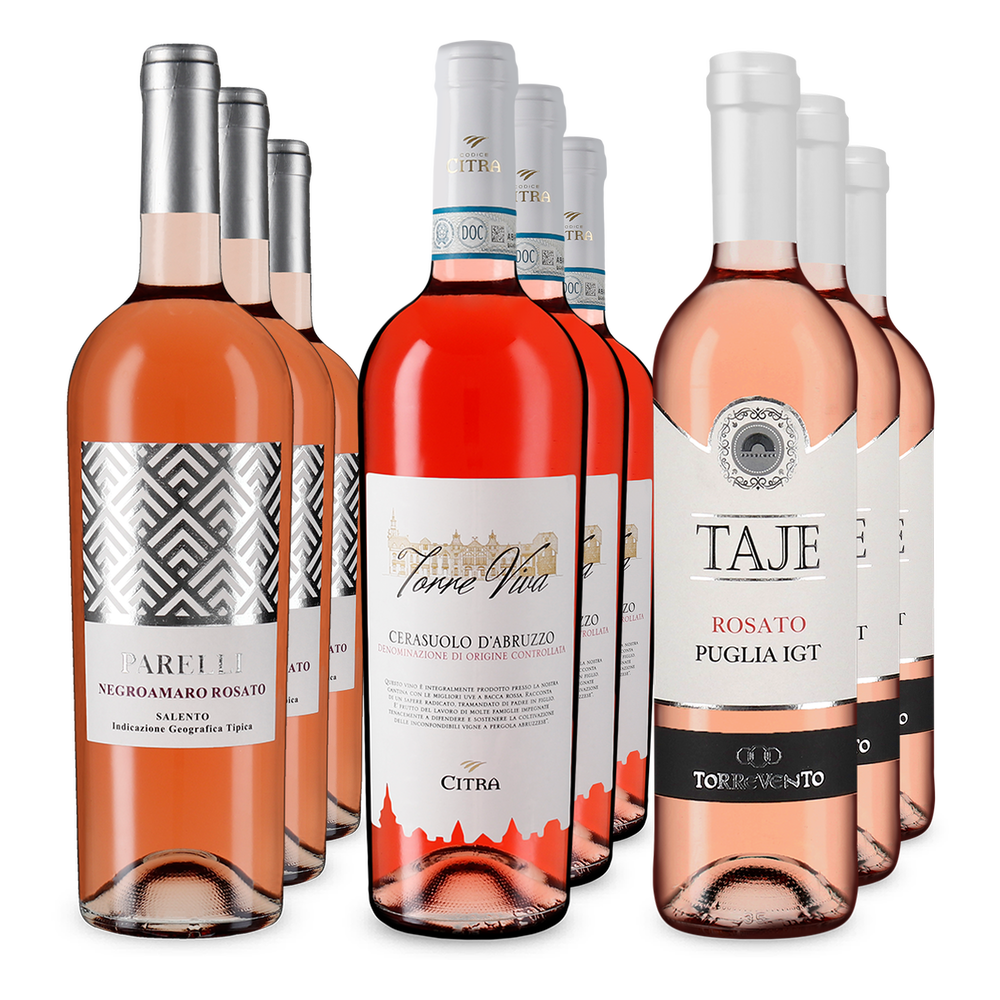 3x3 Diversité des rosés italiens