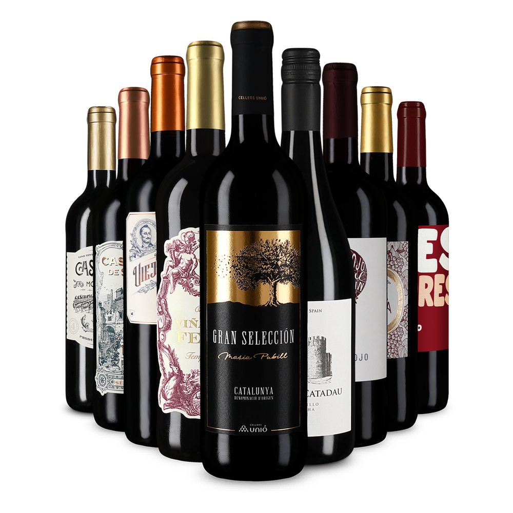 9x1 Découvertes de vins rouges d'Espagne